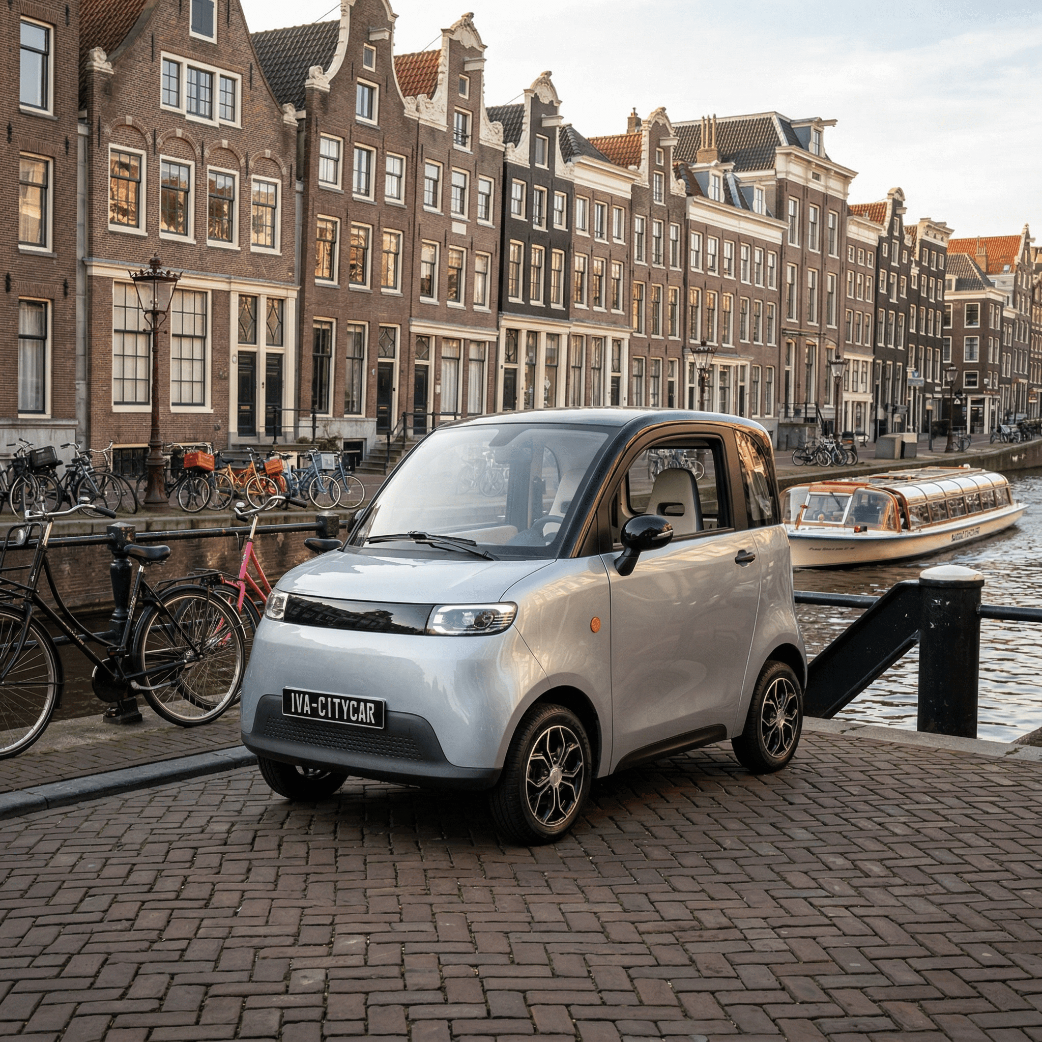 CityCar A05 Grijs - GoVida - brommobielen