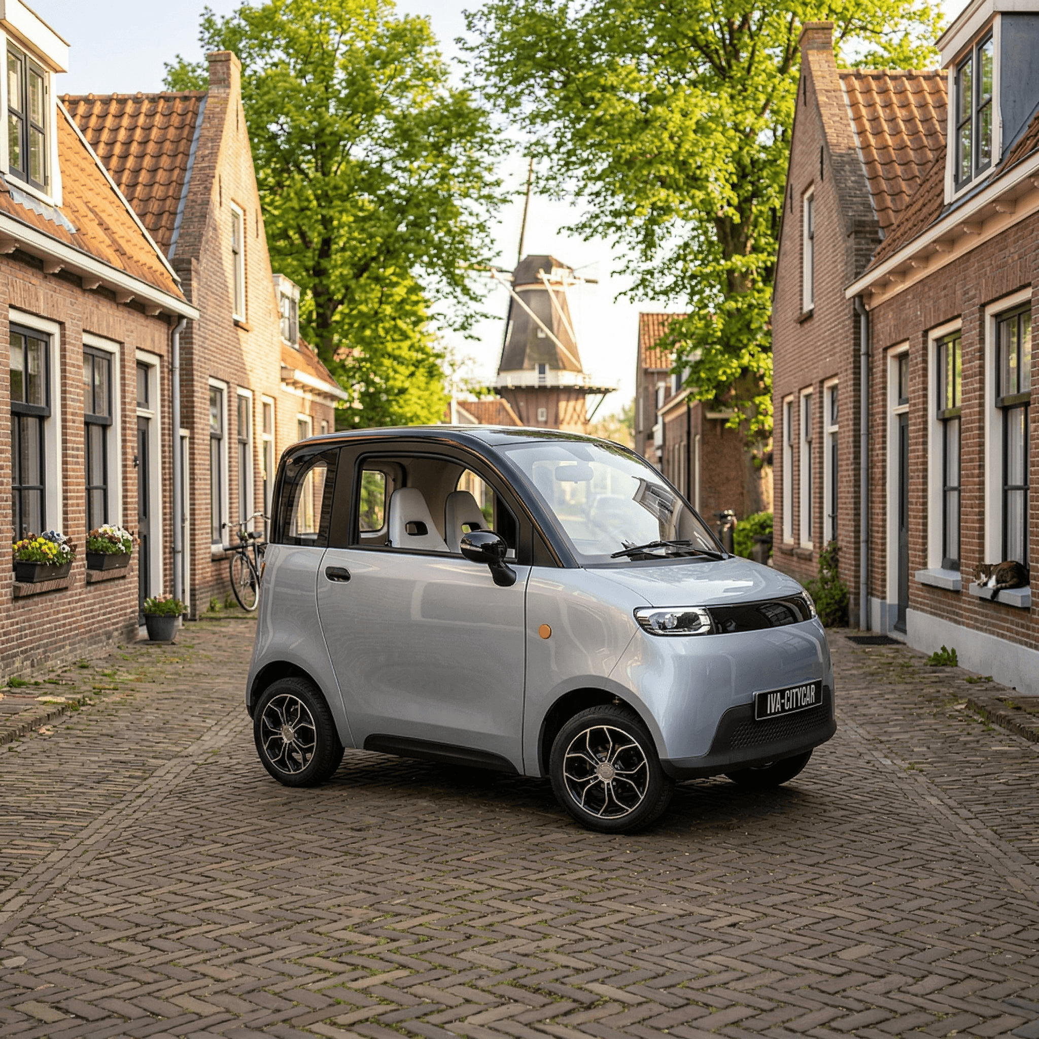 CityCar A05 Grijs - GoVida - brommobielen