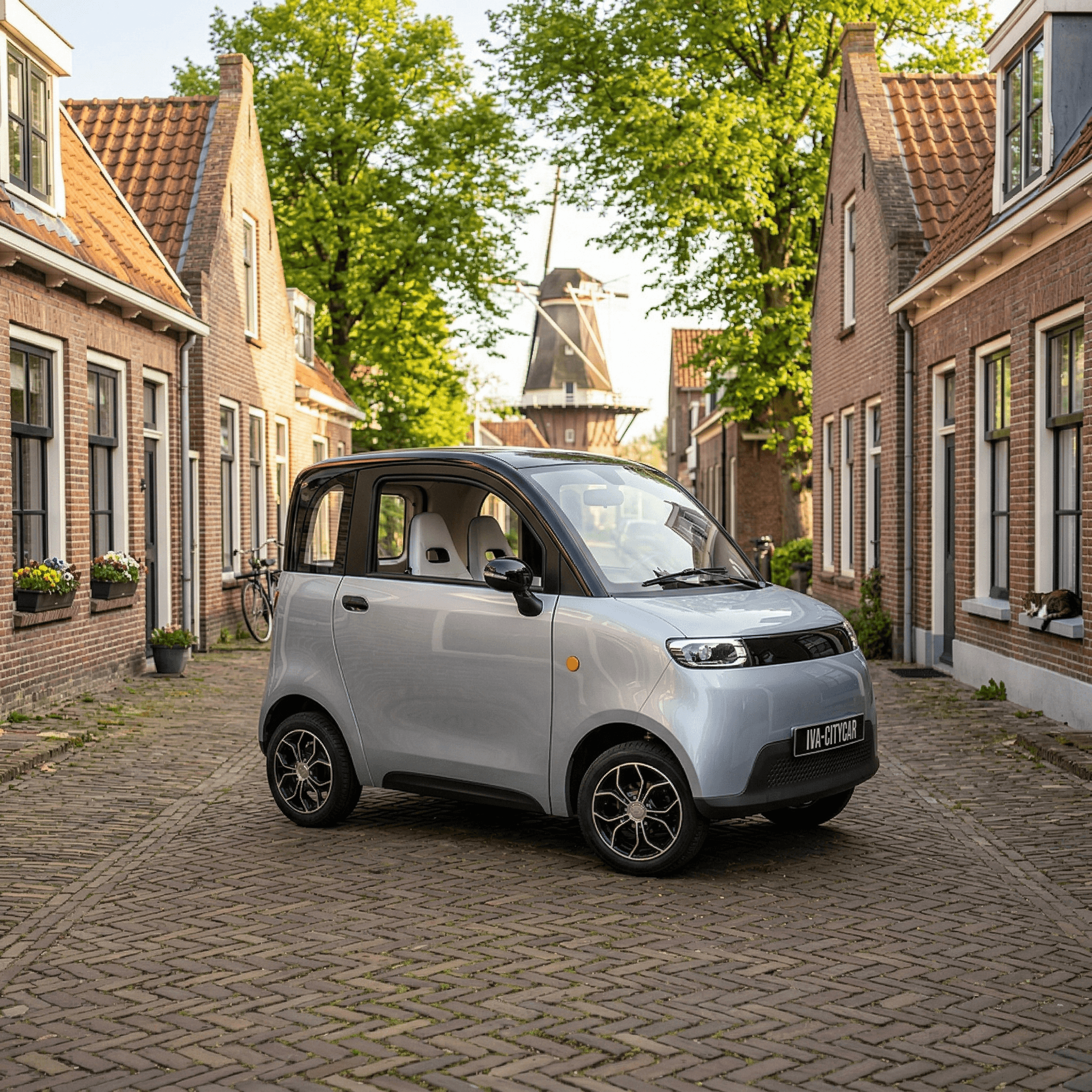 CityCar A05 Grijs - GoVida - brommobielen