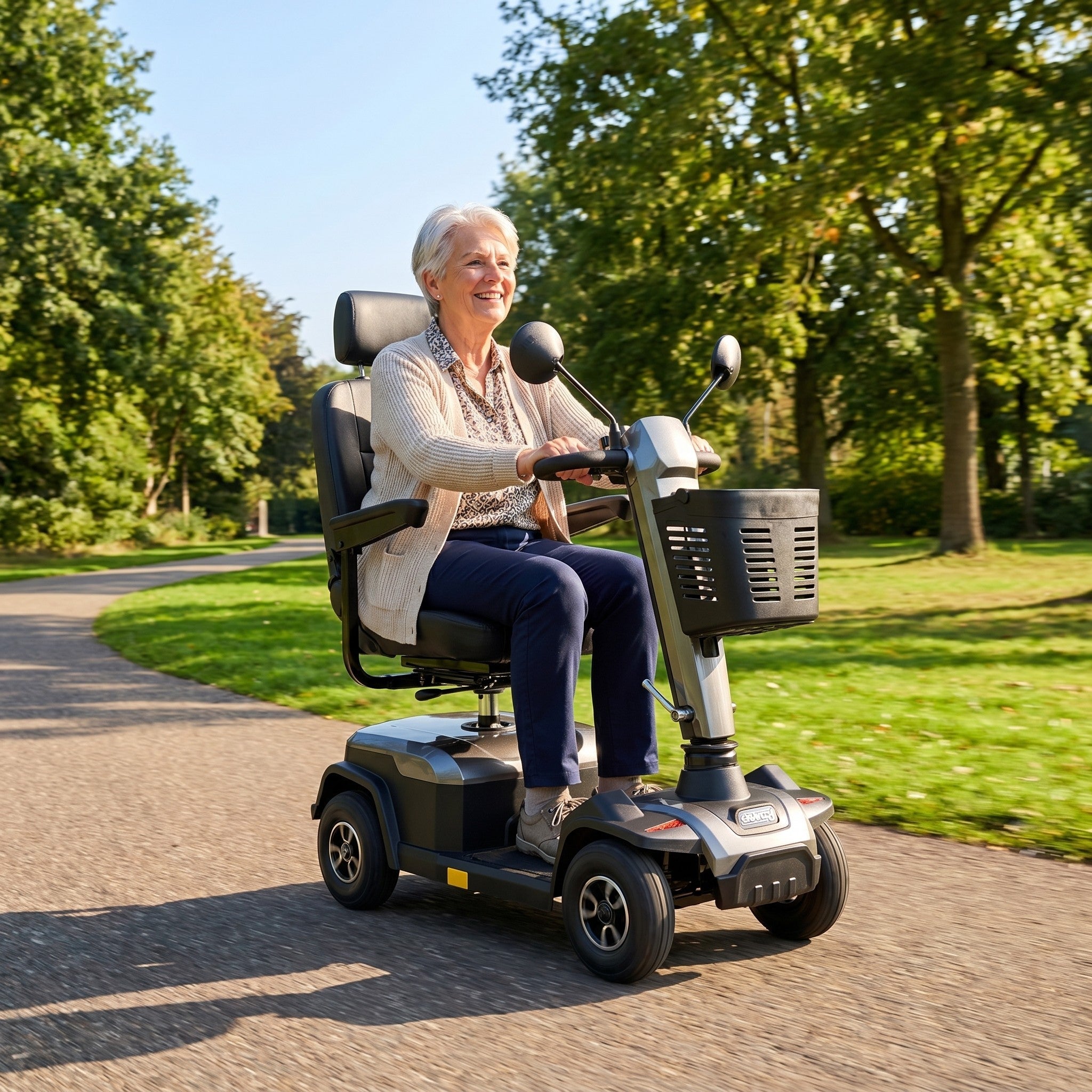 IVA Rider 300 Grijs - GoVida - scootmobielen
