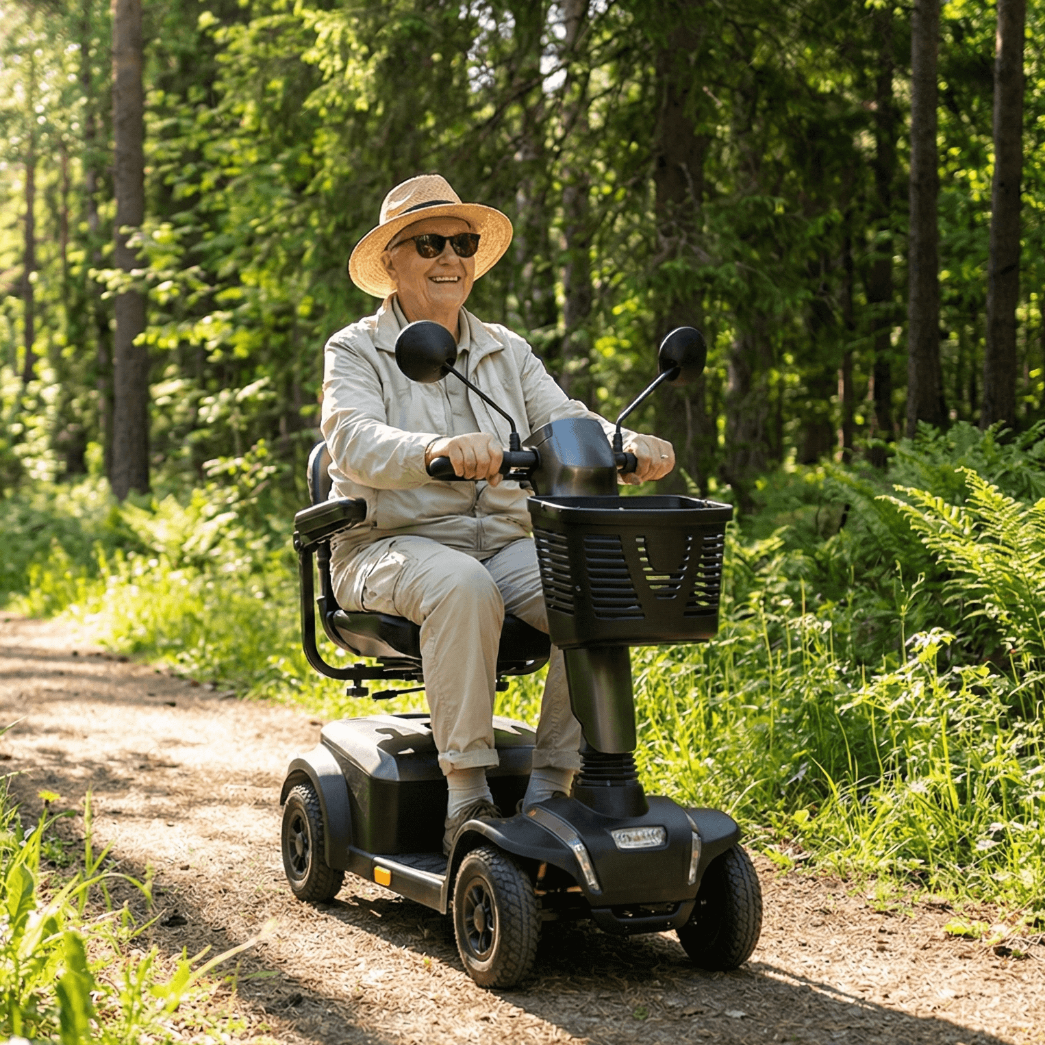 IVA Rider 300 Grijs - GoVida - scootmobielen