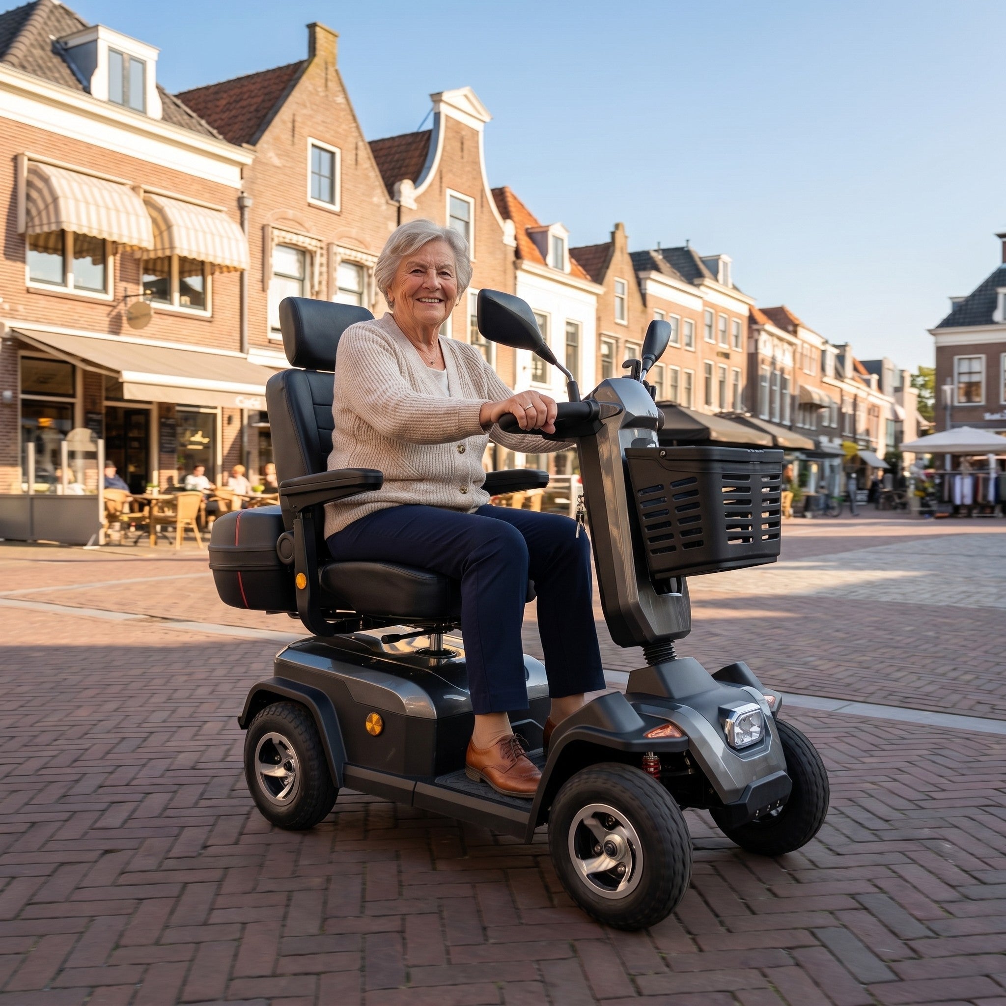 IVA Rider 700 Grijs - GoVida - scootmobielen