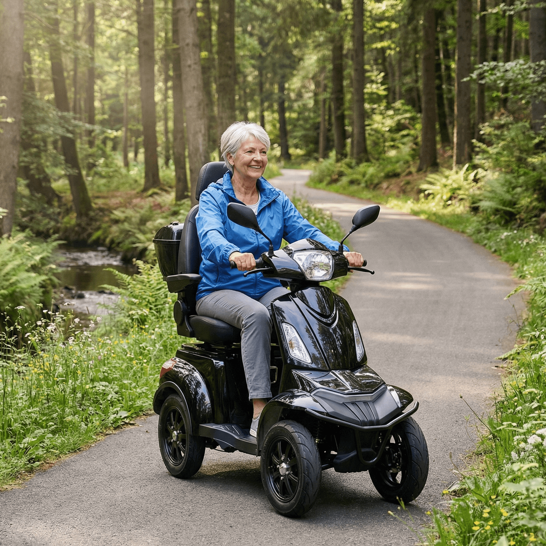 IVA S1000 Zwart - GoVida - scootmobielen