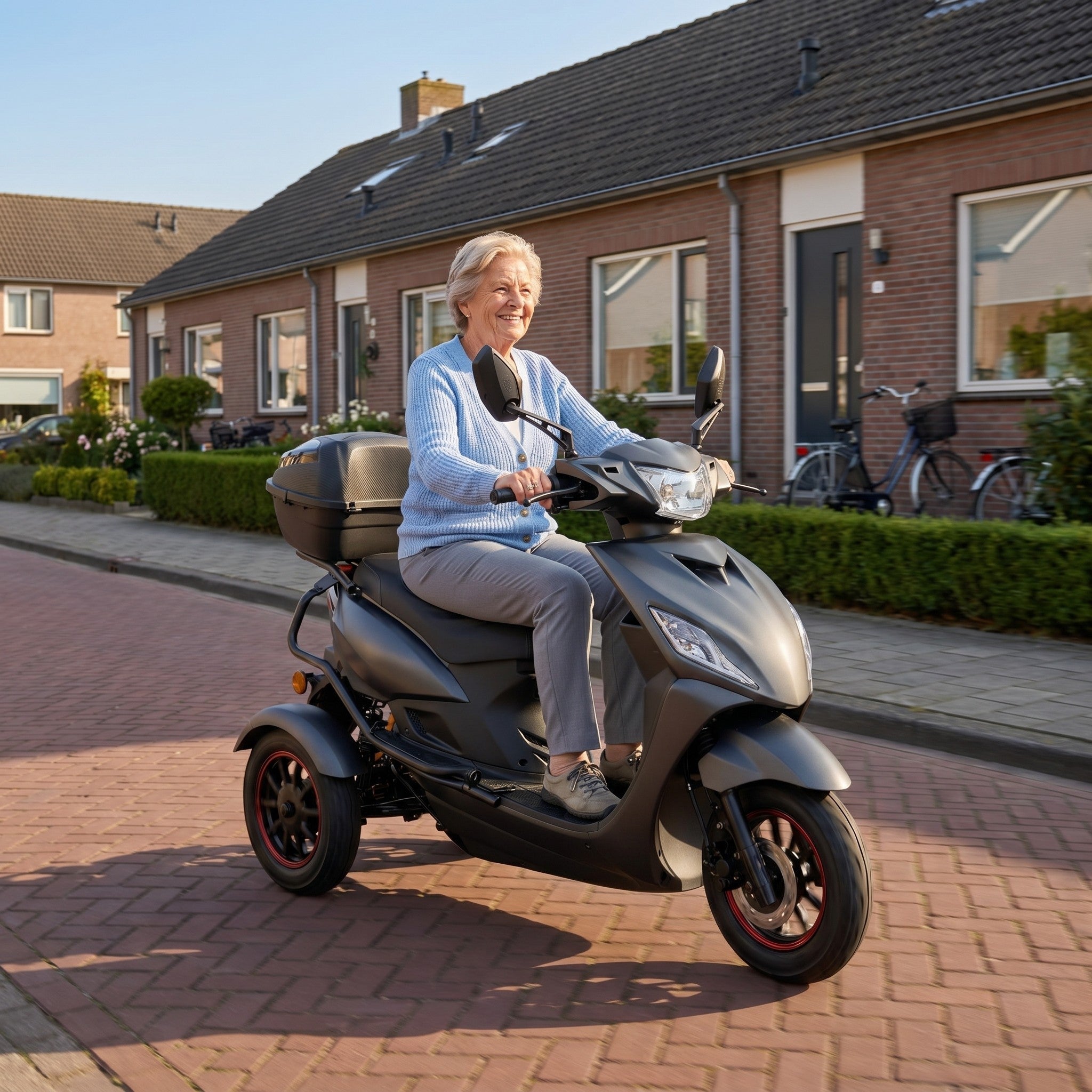 IVA T3 2.0 Matgrijs - GoVida - driewielers