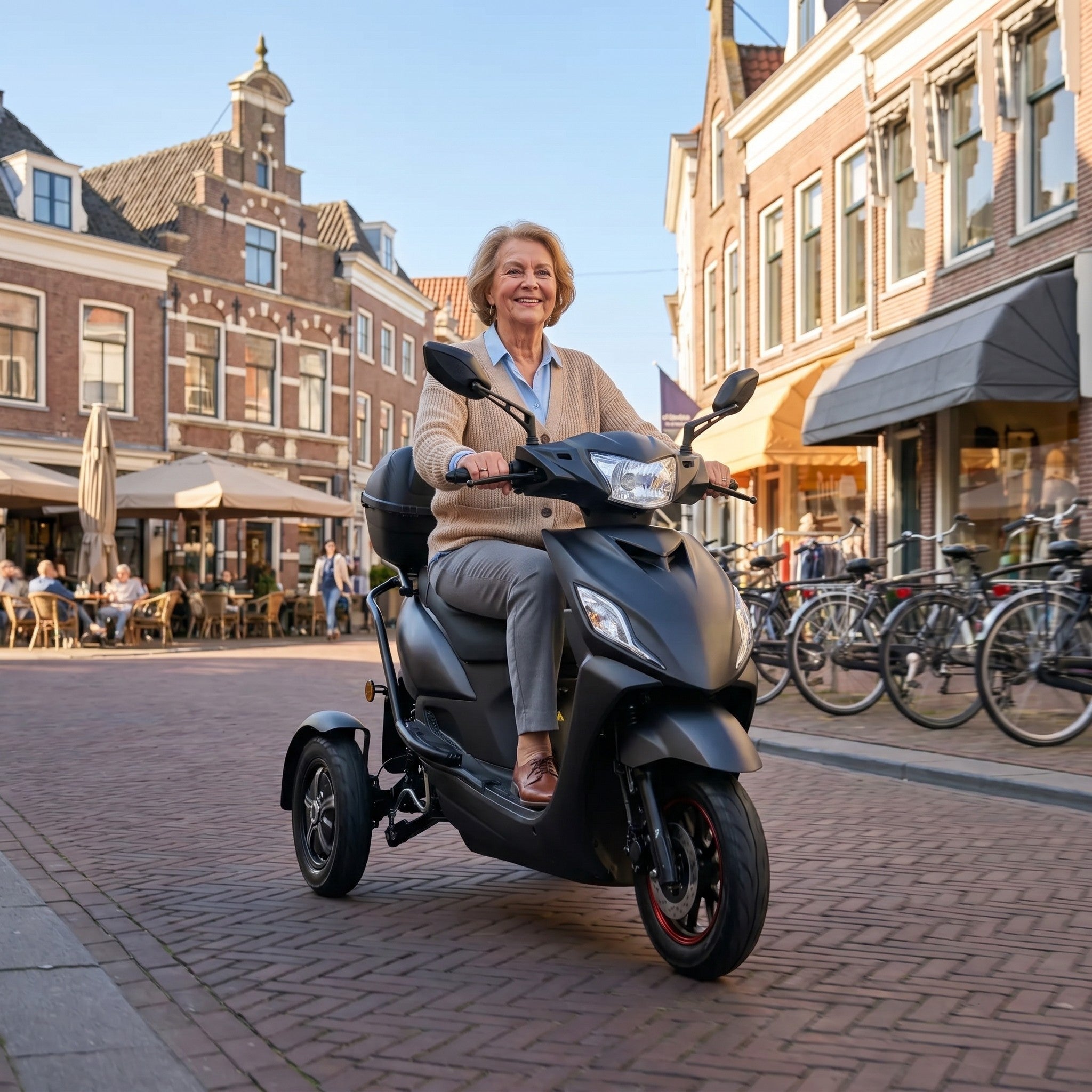IVA T3 2.0 Sport Matgrijs - GoVida - driewielers