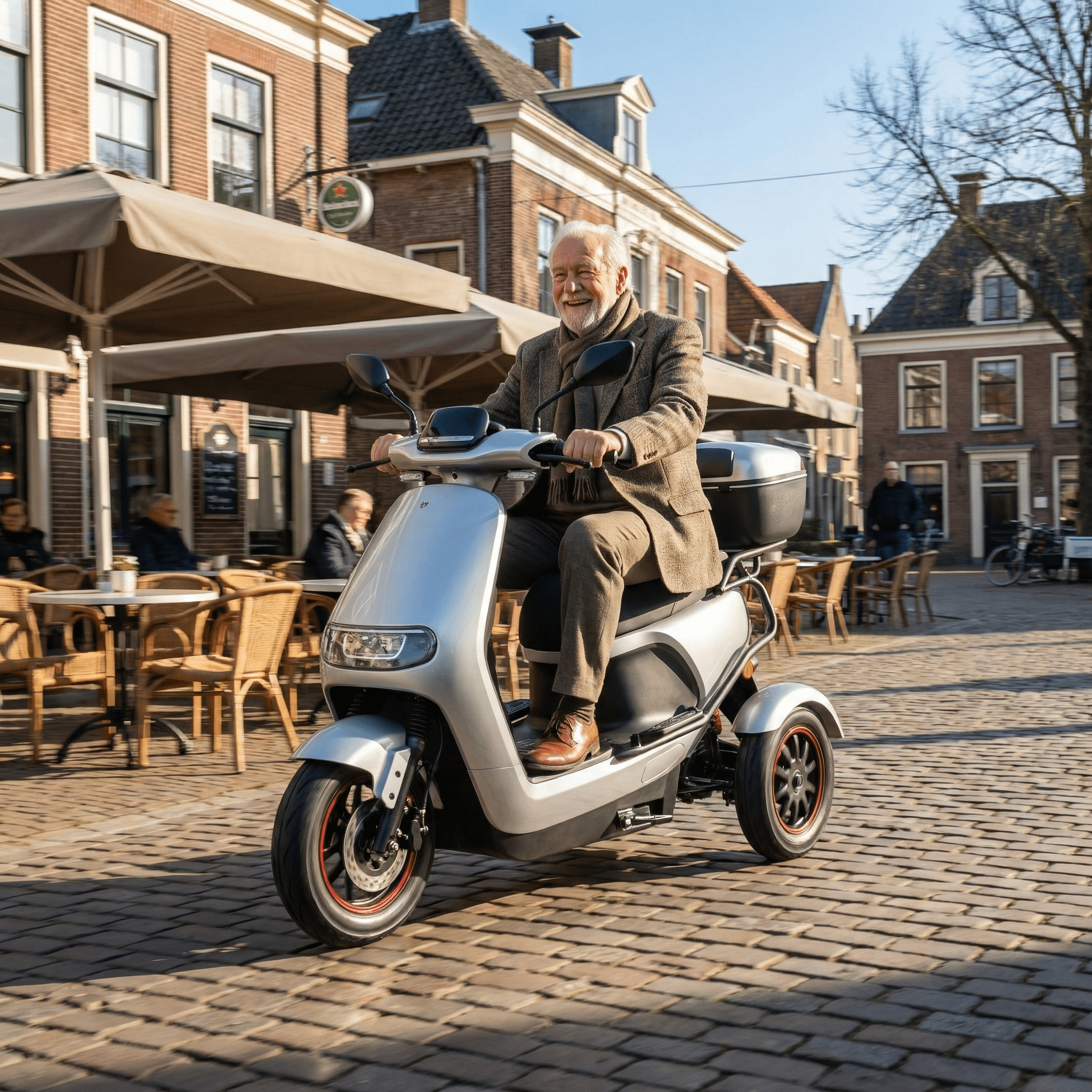 IVA TR3 2.0 Zilver - GoVida - driewielers