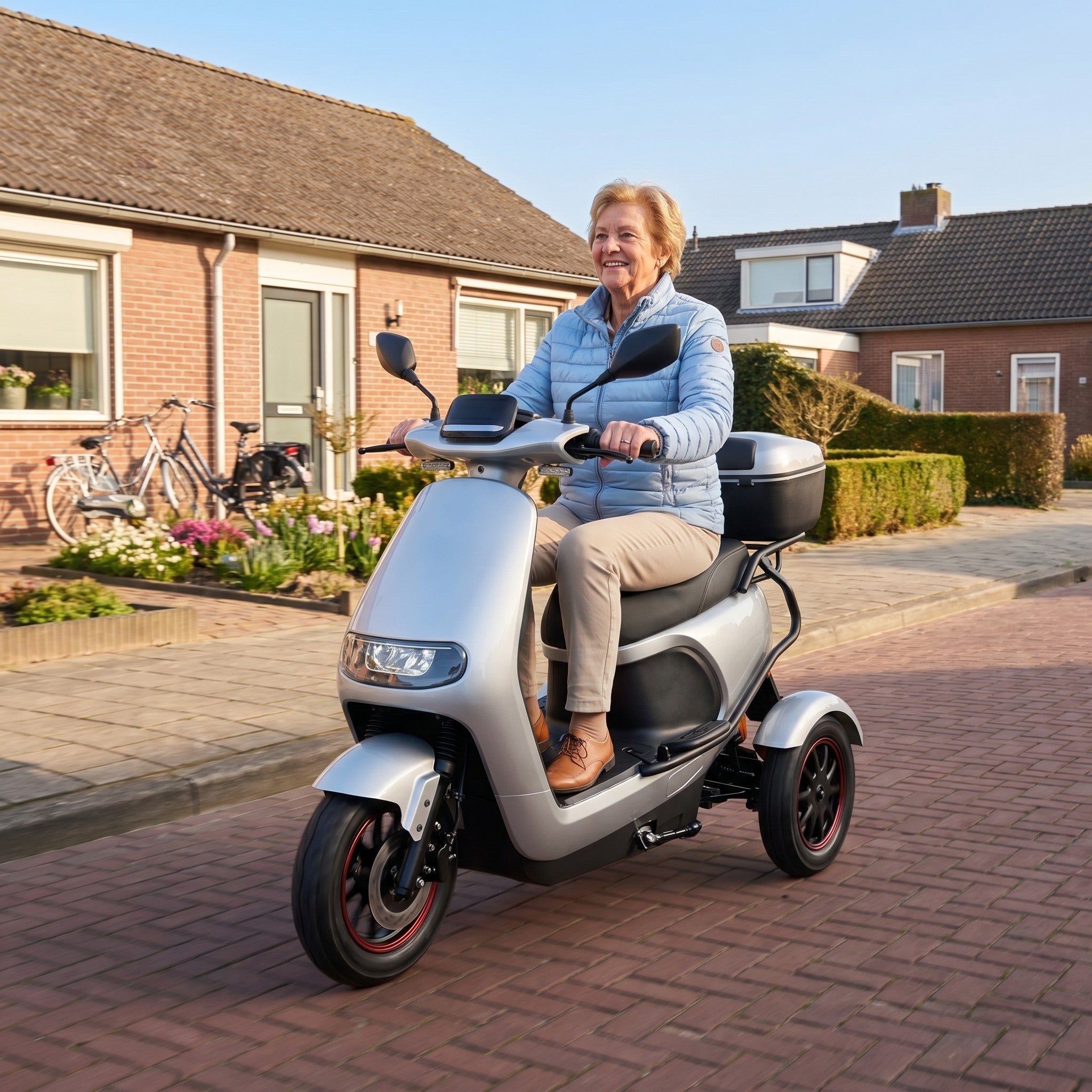 IVA TR3 2.0 Zilver - GoVida - driewielers
