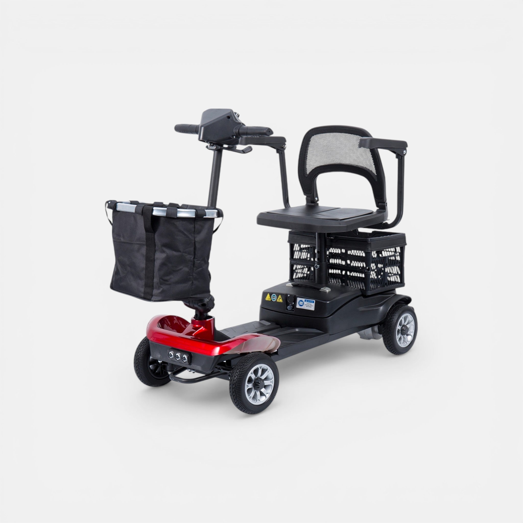 IVA Traveler 200 Rood - GoVida - opvouwbare - scootmobielen