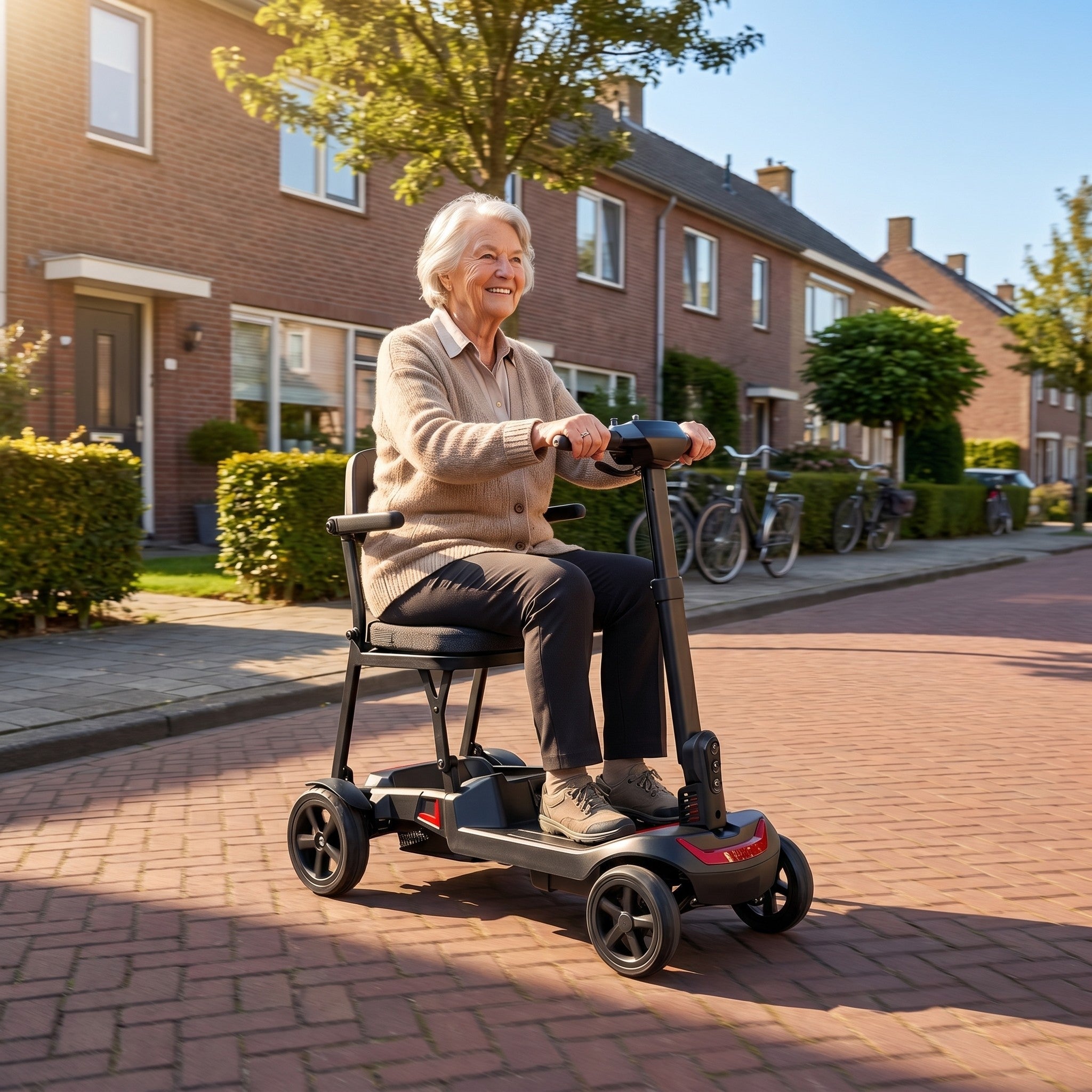 IVA Traveler 500 Zwart - GoVida - opvouwbare - scootmobielen