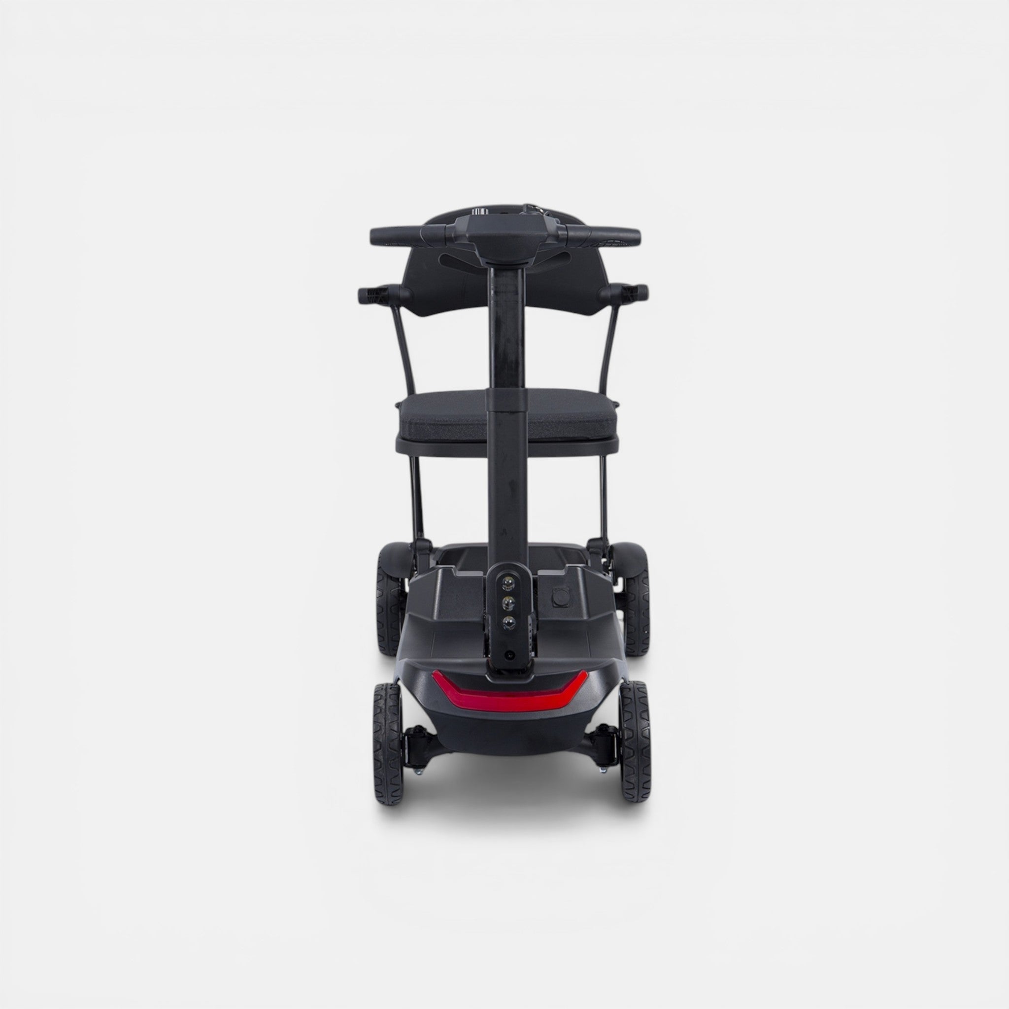 IVA Traveler 500 Zwart/rood - GoVida - opvouwbare - scootmobielen