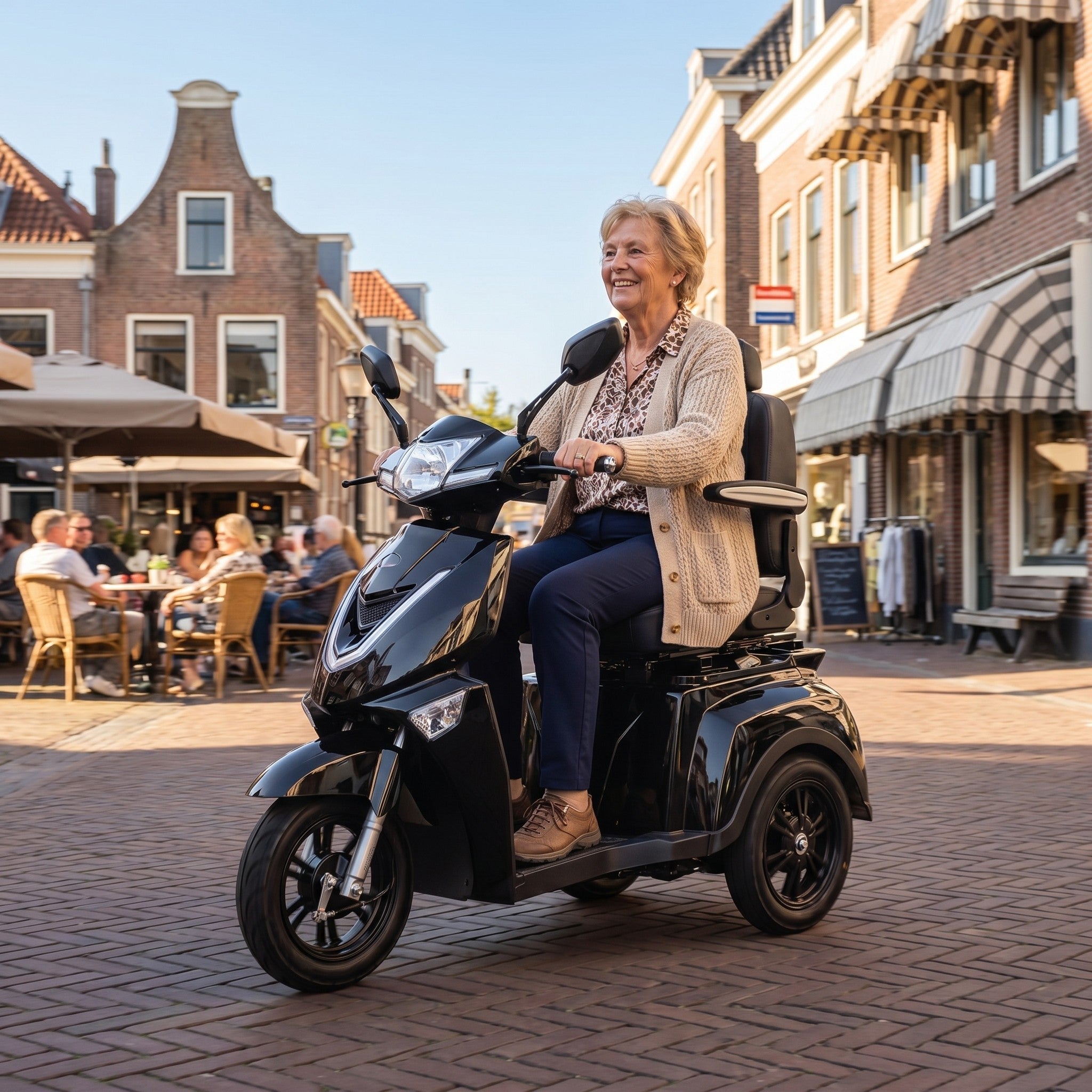 IVA Z1000 Zwart - GoVida - scootmobielen