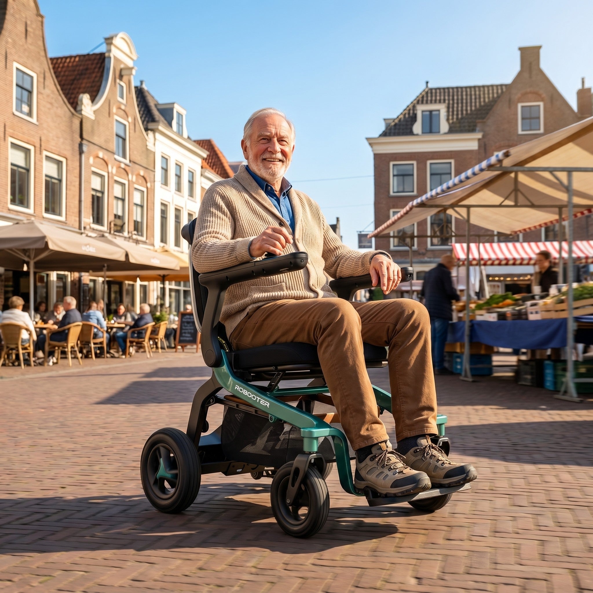Robooter E40 Groen - GoVida - rolstoelen