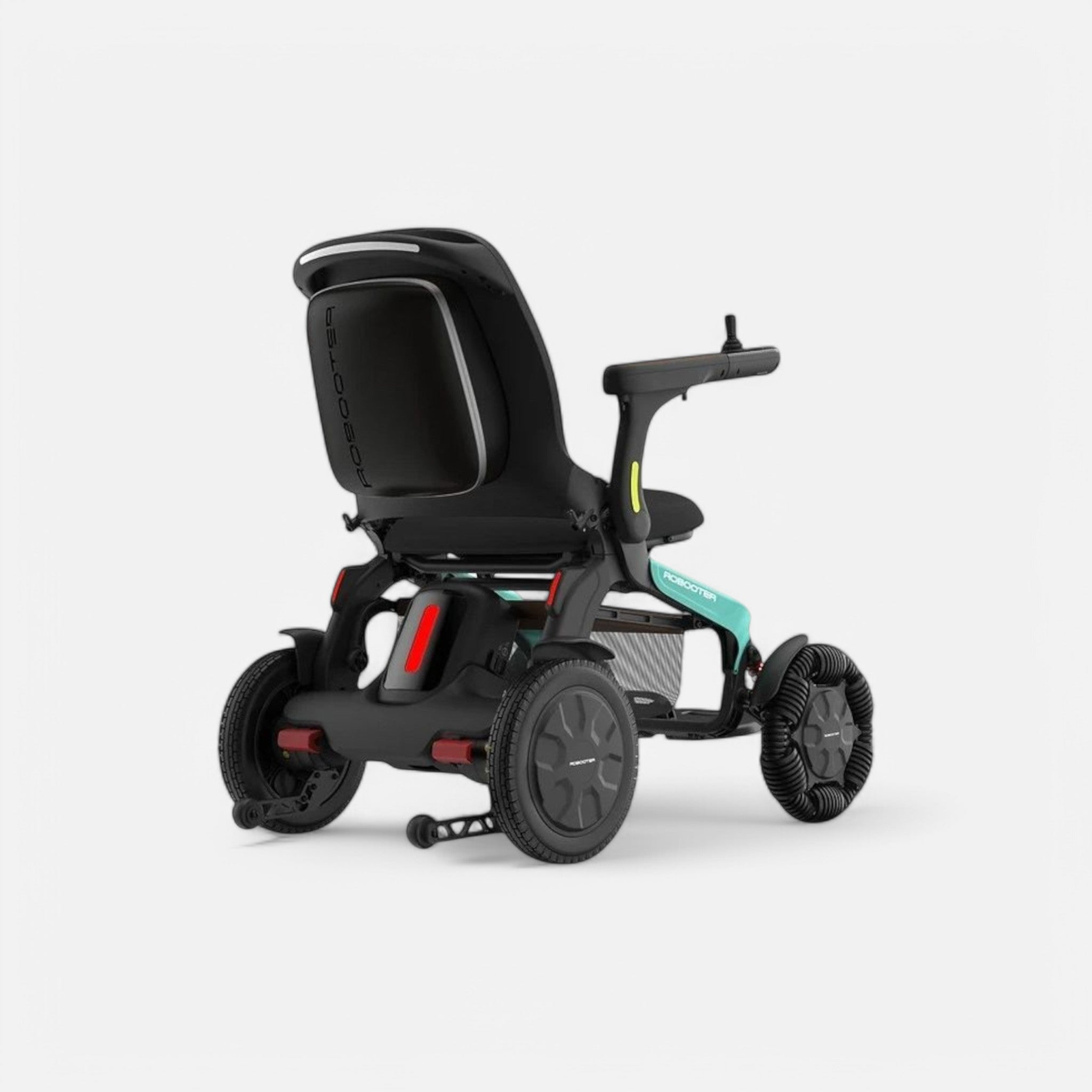 GoVida Robooter E60 Pro wheelchair with comfortable seating and durable design, shown in a clean, well-lit environment.