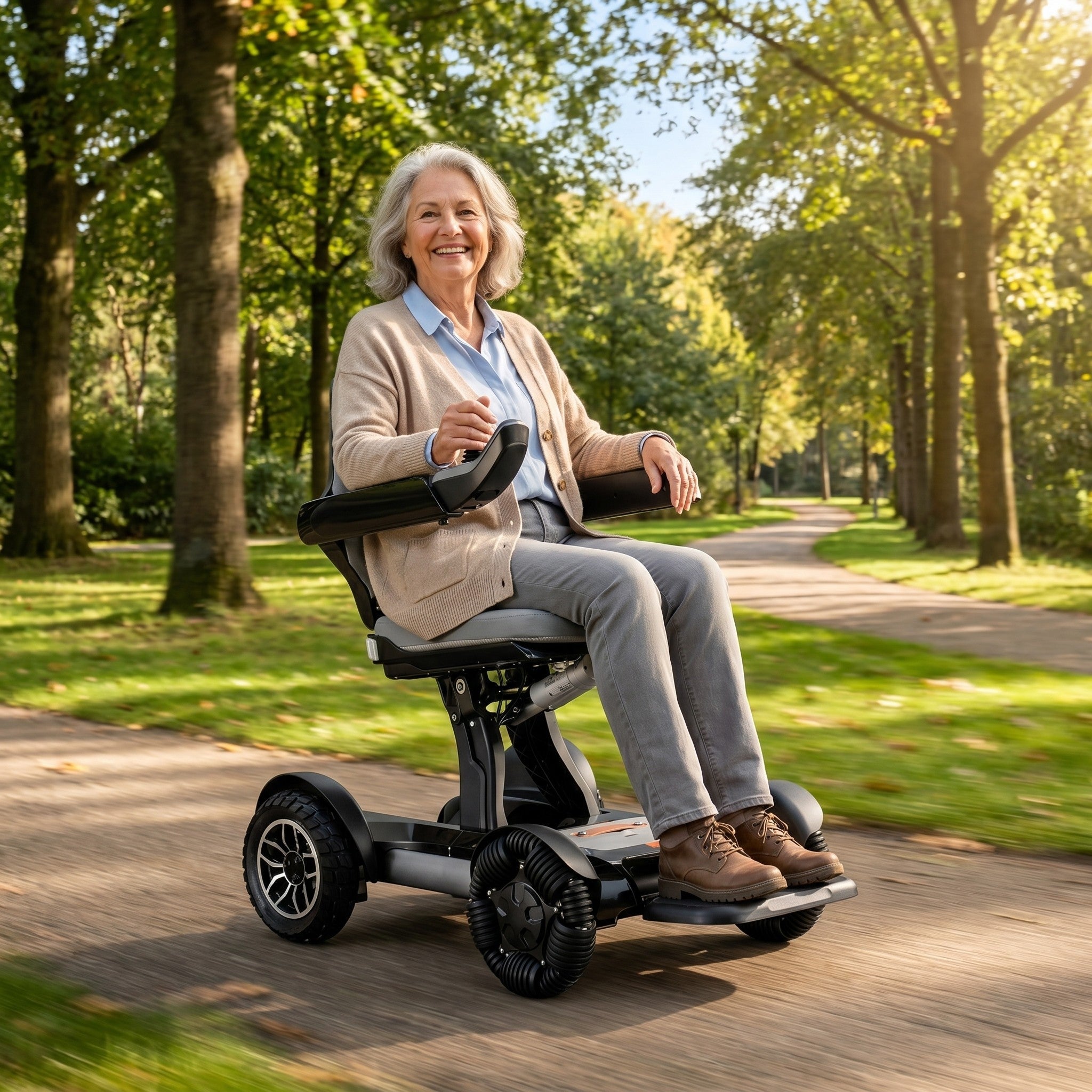 Robooter X40 Zwart - GoVida - rolstoelen