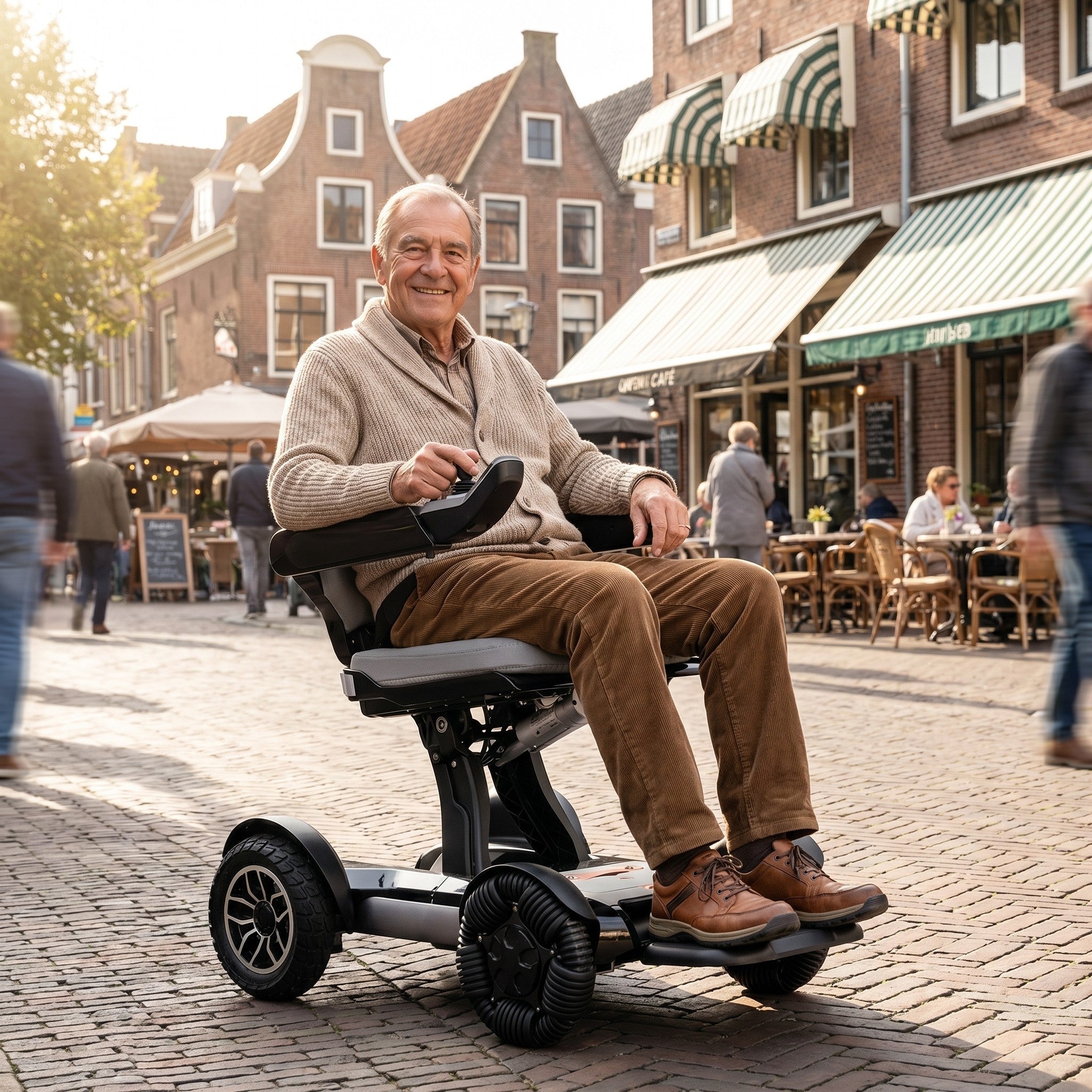 Robooter X40 Zwart - GoVida - rolstoelen