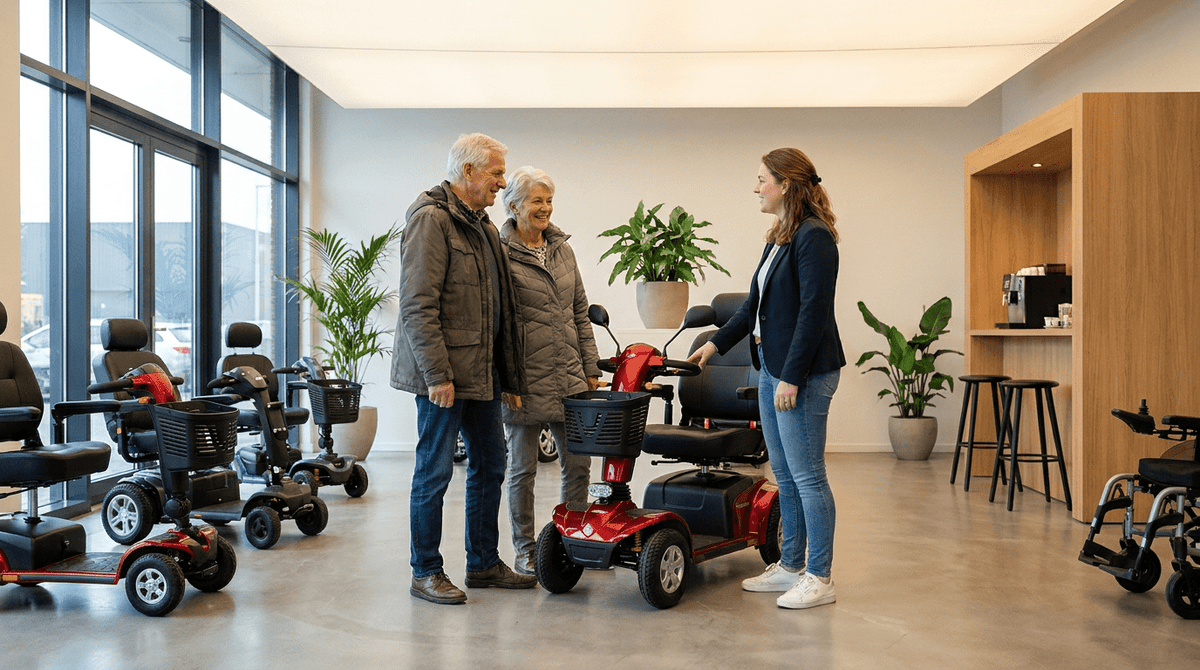 FAQ: Waarop letten bij een bezoek aan een scootmobiel winkel - GoVida
