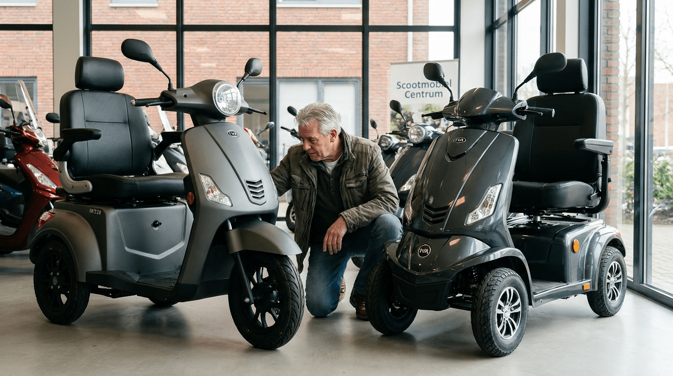 Scootmobiel kiezen? Ontdek de verschillen tussen driewiel en vierwiel - GoVida