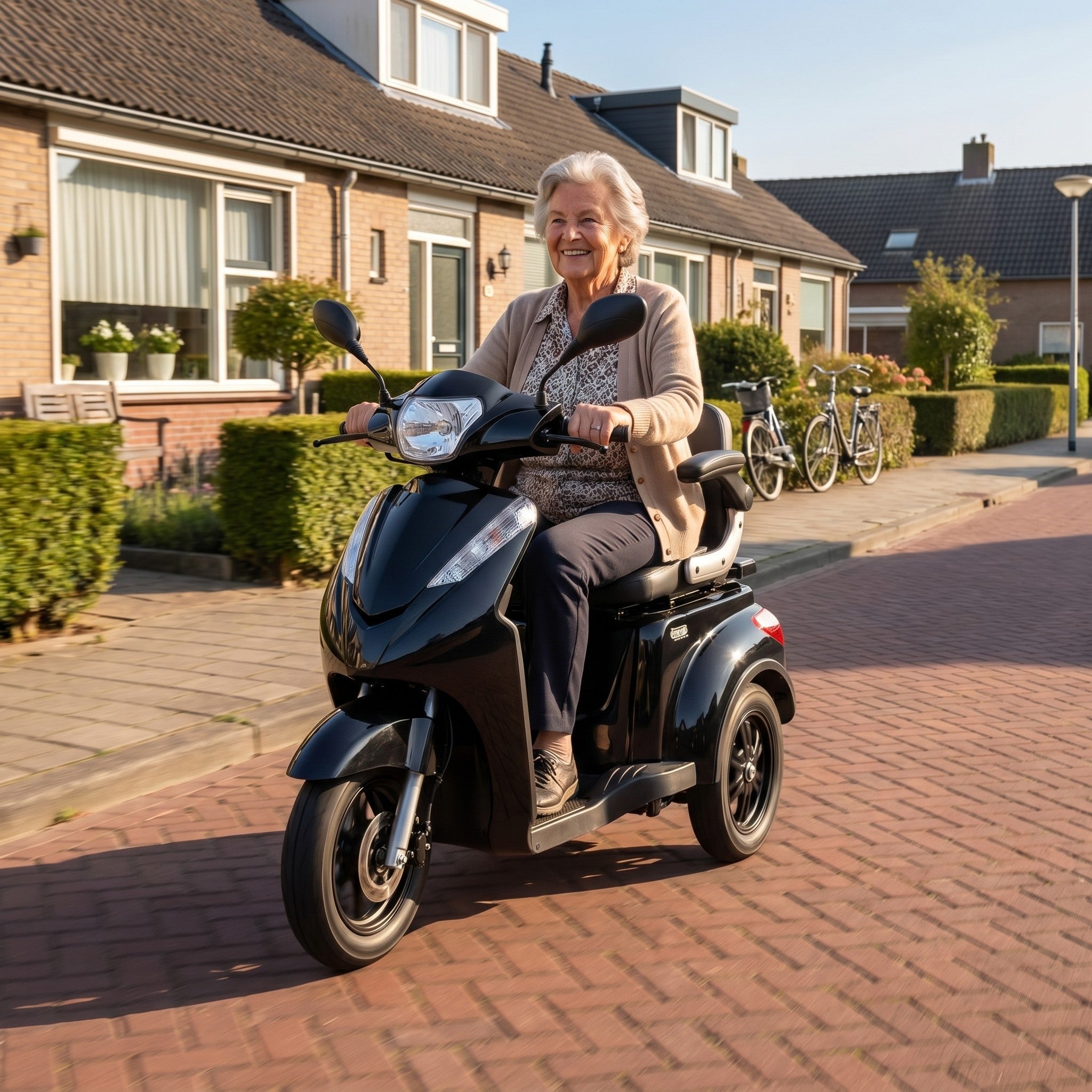 IVA E1000 Zwart - GoVida - scootmobielen