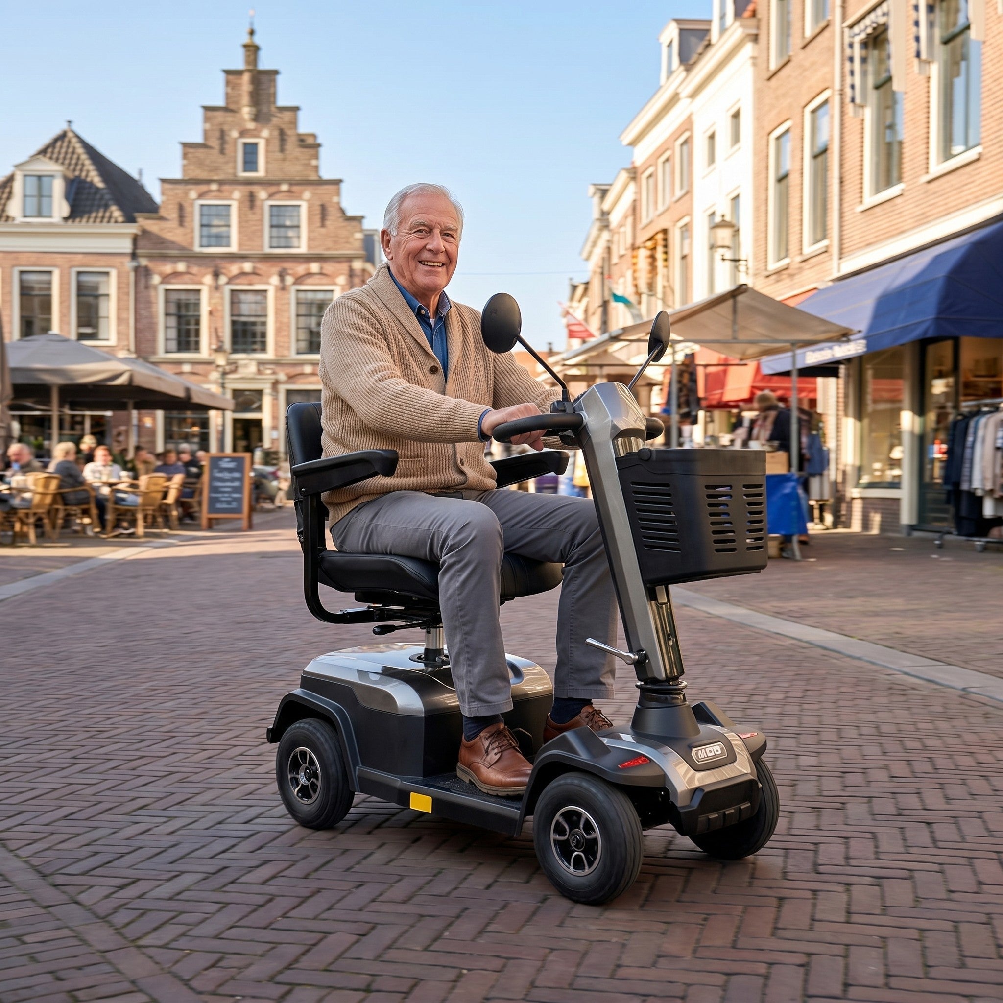 IVA Rider 300 Grijs - GoVida - scootmobielen