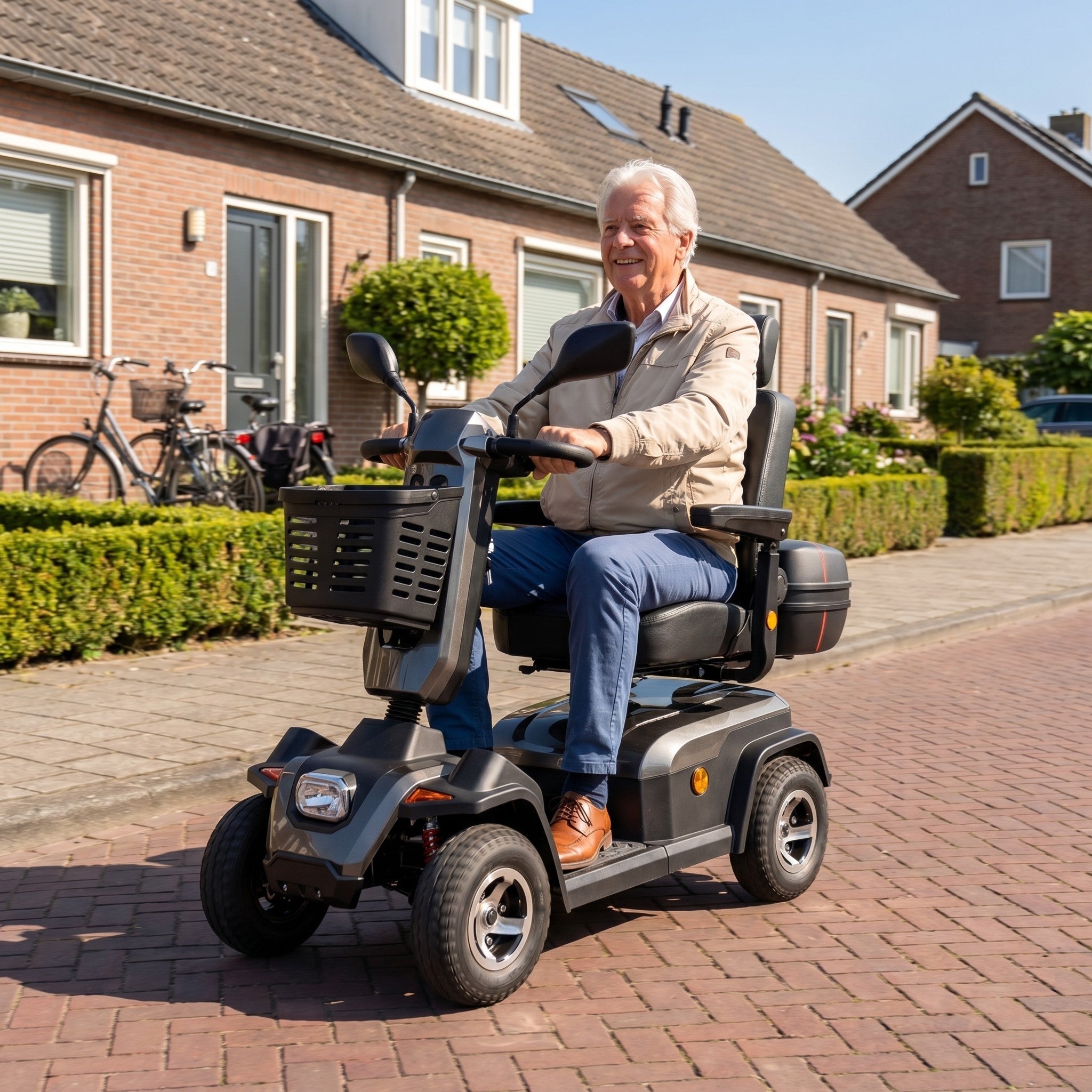 IVA Rider 700 Grijs - GoVida - scootmobielen
