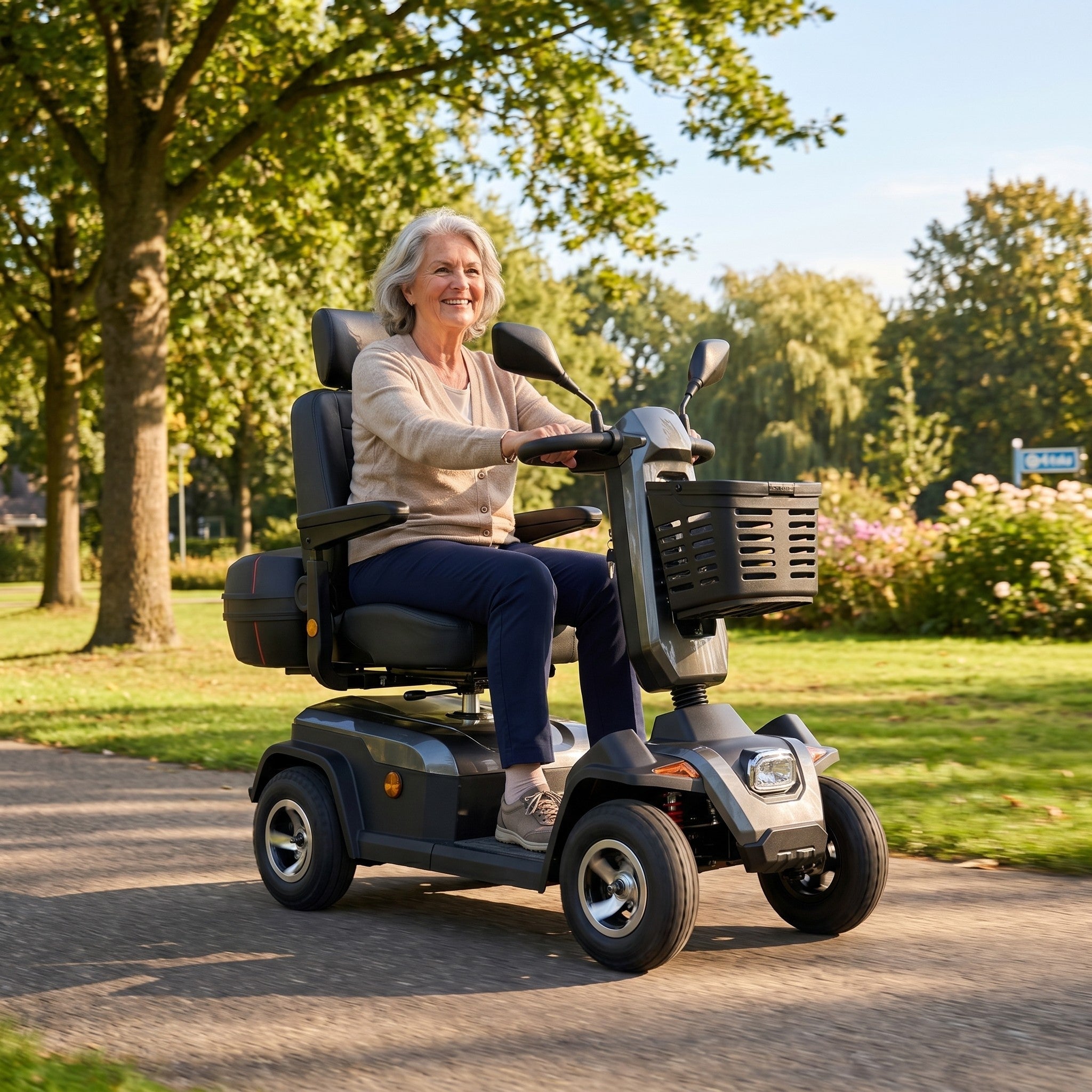 IVA Rider 700 Grijs - GoVida - scootmobielen