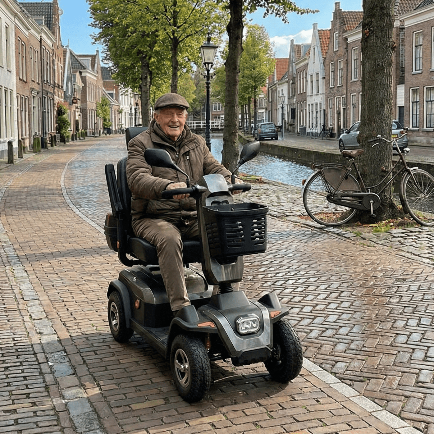 IVA Rider 700 Zwart - GoVida - scootmobielen