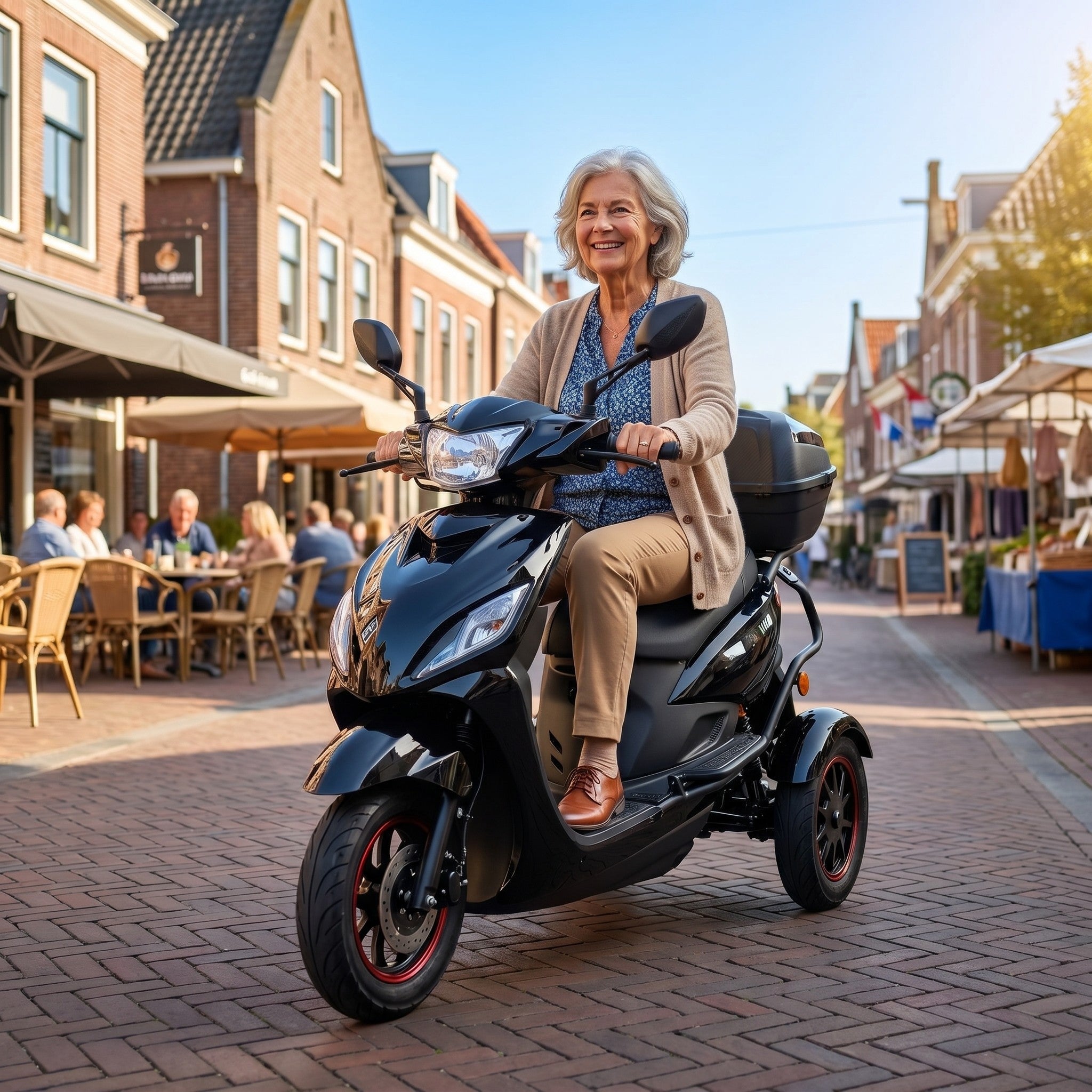 IVA T3 2.0 Zwart - GoVida - driewielers