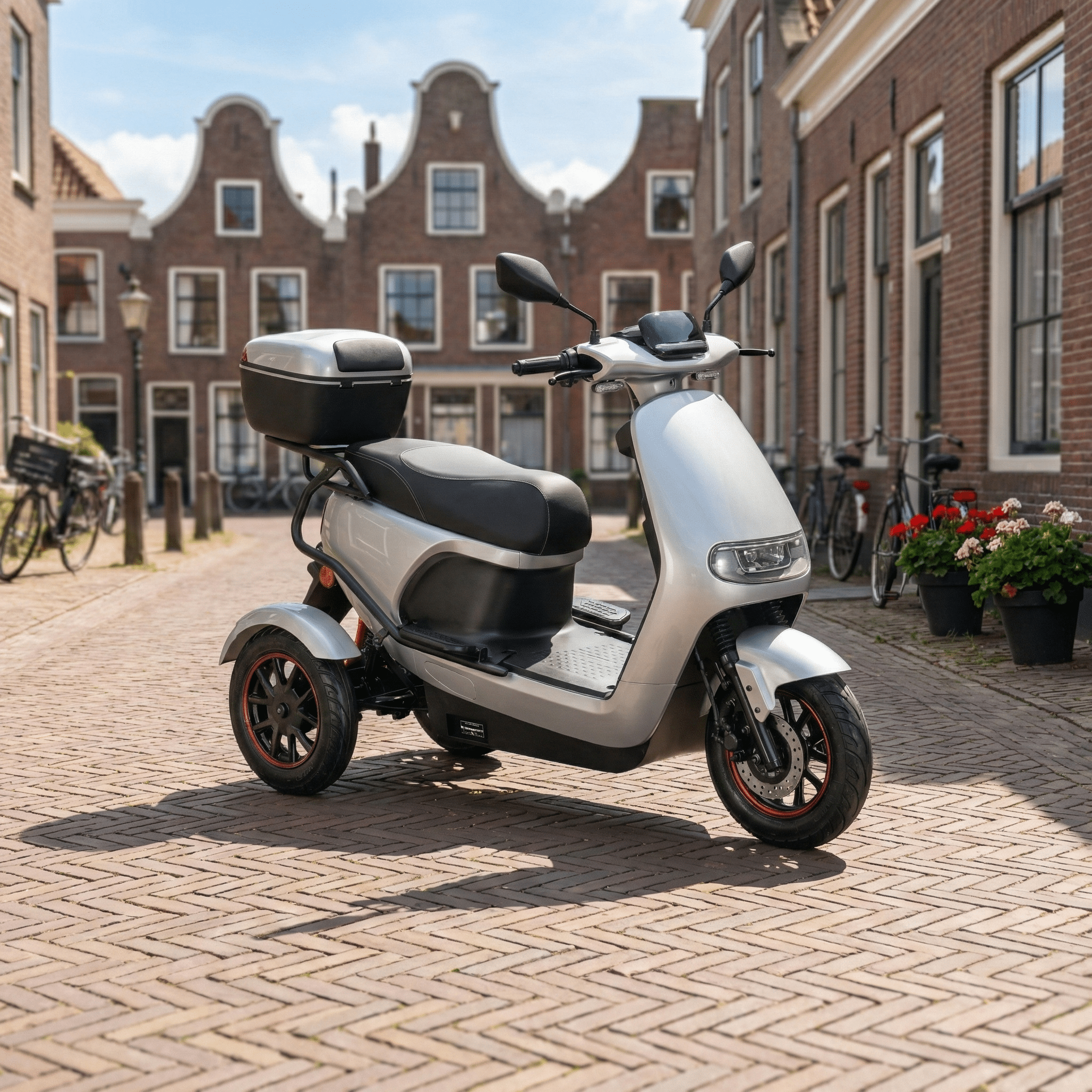 IVA TR3 2.0 Zilver - GoVida - driewielers