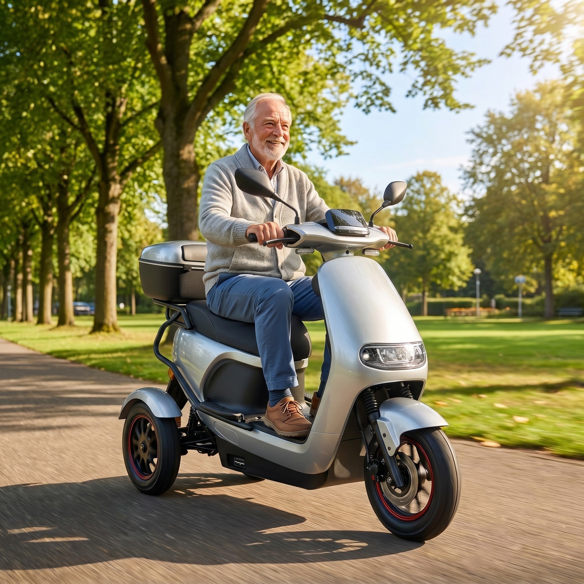 IVA TR3 2.0 Zilver - GoVida - driewielers