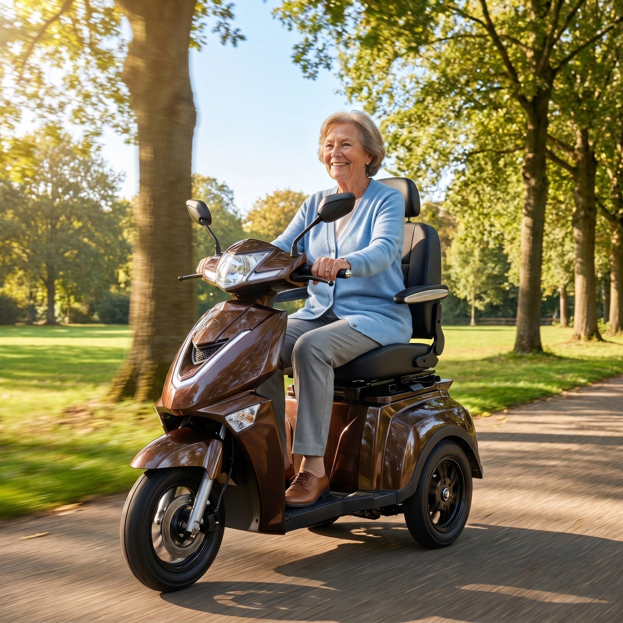 IVA Z1000 Bruin - GoVida - scootmobielen