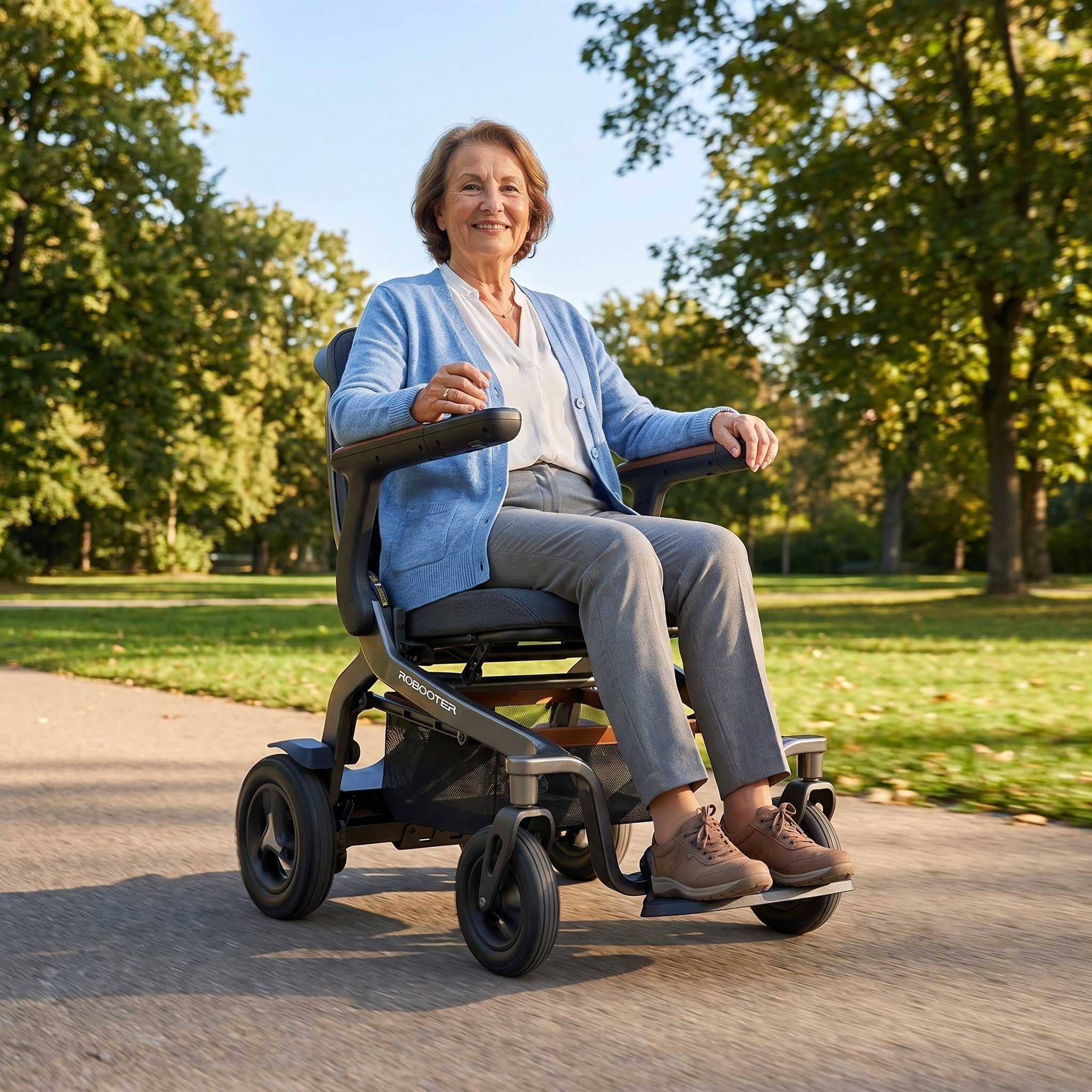 Robooter E40 Grijs - GoVida - rolstoelen