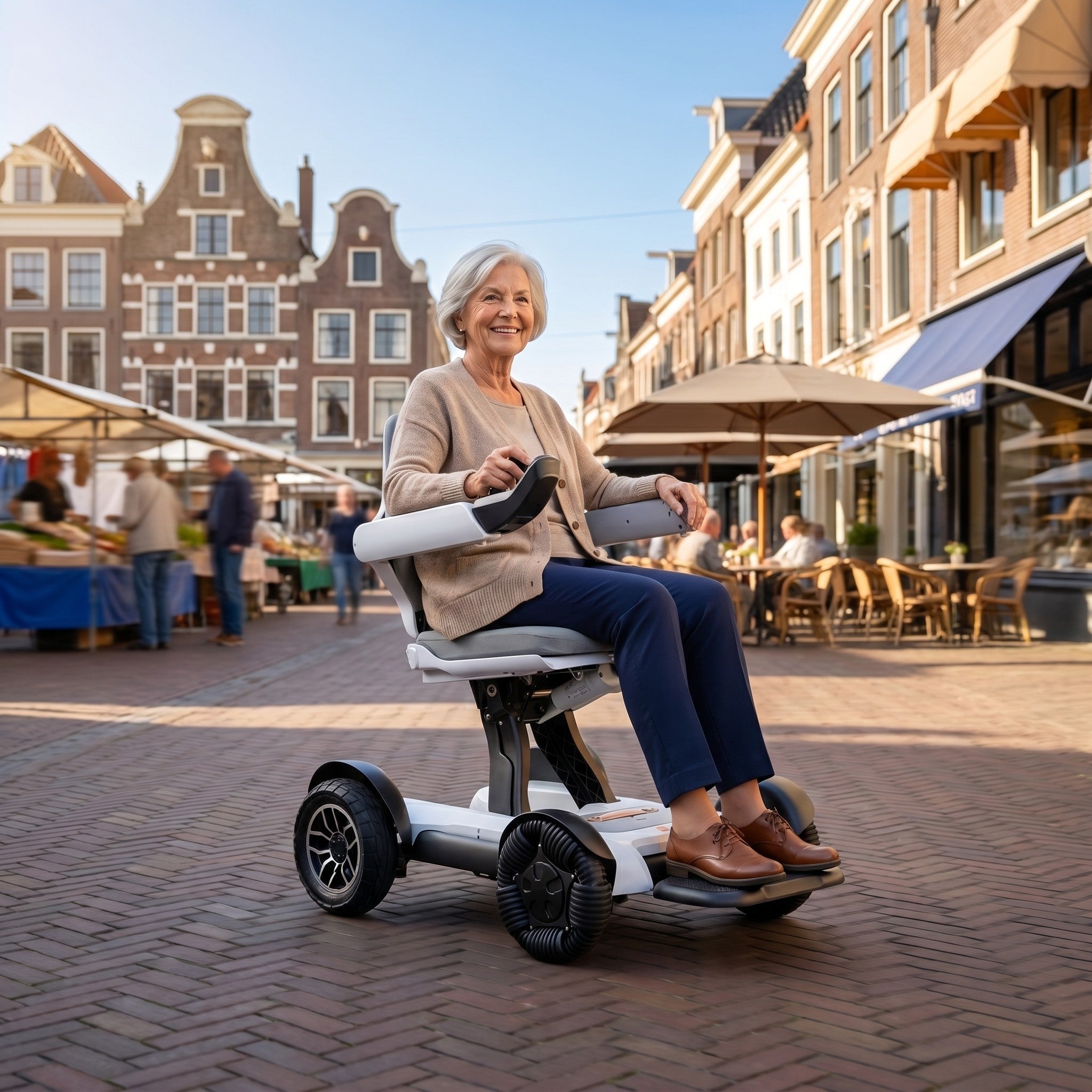 Robooter X40 Wit - GoVida - rolstoelen